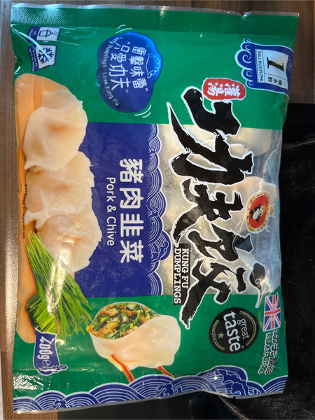 功夫食品 猪肉韭菜水饺