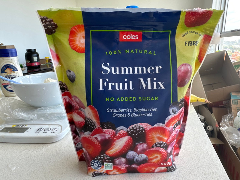 Coles. Summerfruitmix