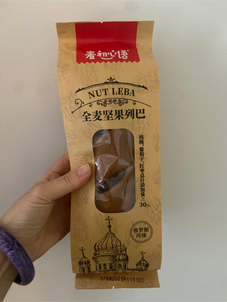 麦初心语 全麦坚果列巴