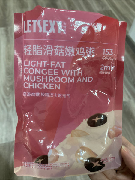 LETSEXY乐食系 香菇鸡肉粥