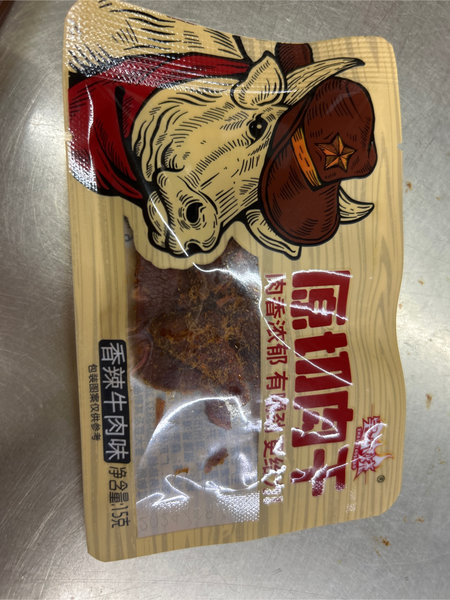 宅小烧 原切肉干【香辣牛肉味】