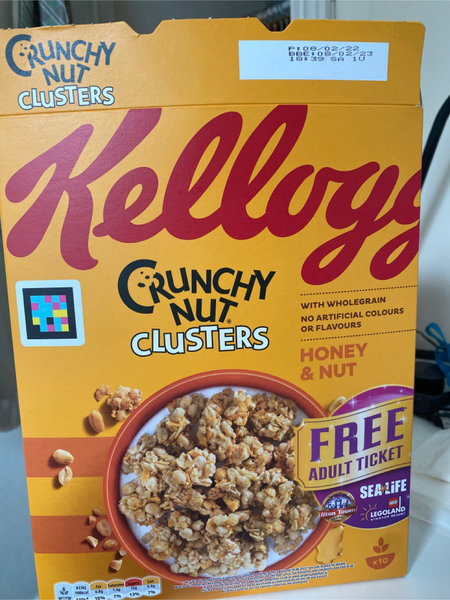 kelloyg's crunchynutclusters