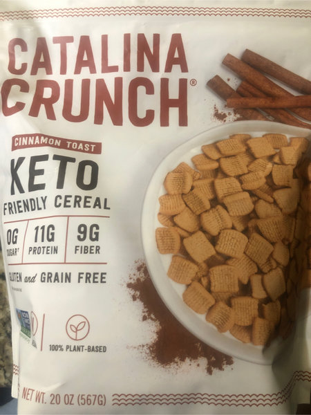 catalina snacks 生酮肉桂谷物脆片