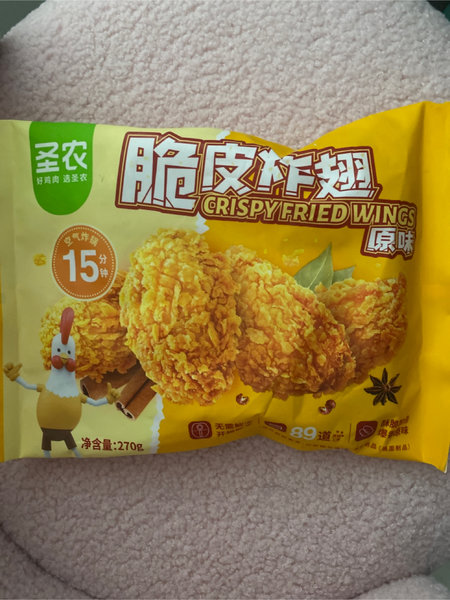 圣农 原味脆皮炸翅