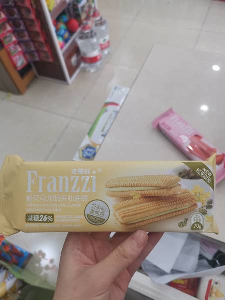 Franzzi法丽兹 70g桂花乌龙味夹心曲奇