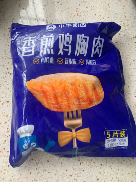 小牛凯西 香煎鸡胸肉五连包