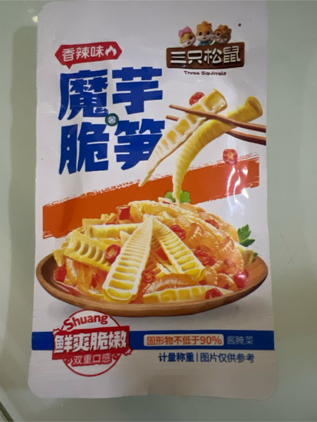 三只松鼠 香辣味魔芋脆笋