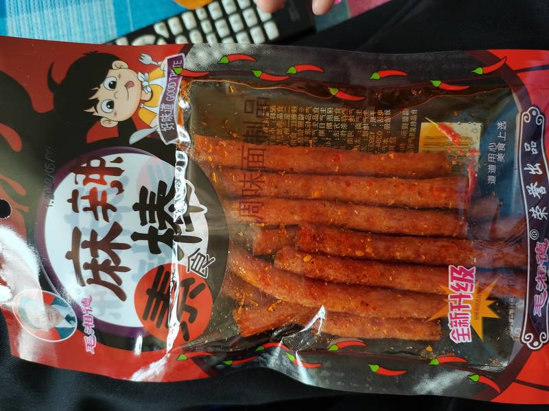 毛湘德 麻辣素食棒