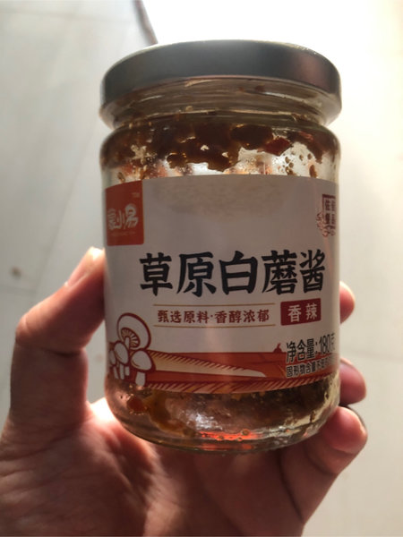 蒙小易 草原白蘑酱香辣味180g