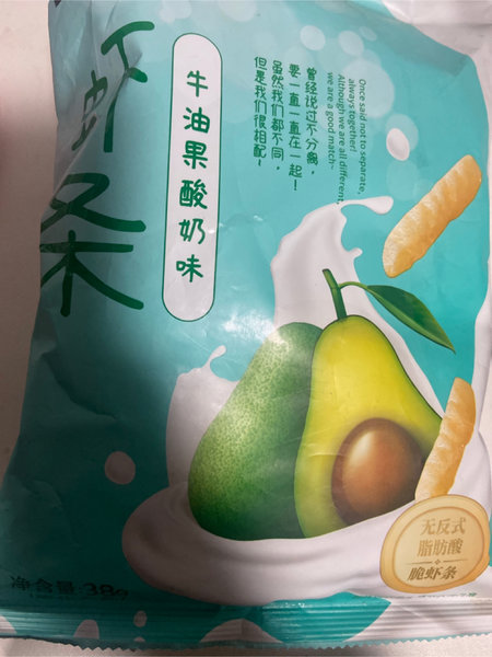 熊裤马 熊褲馬虾条(牛油果酸奶味)