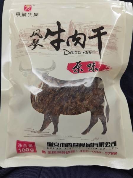 香益牛品 风琴牛肉干(原味)