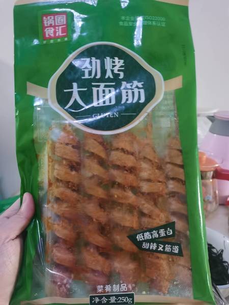 锅圈食汇 劲烤大面筋