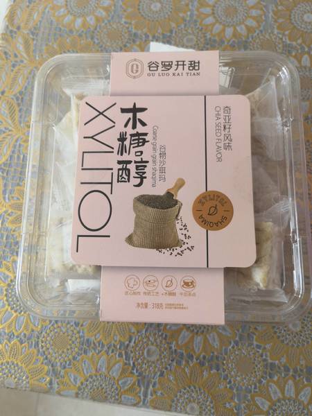 谷罗开甜 木糖醇谷物沙琪玛(奇亚籽风味)