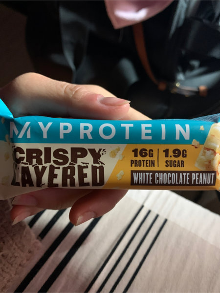 Myprotein 白巧花生蛋白棒