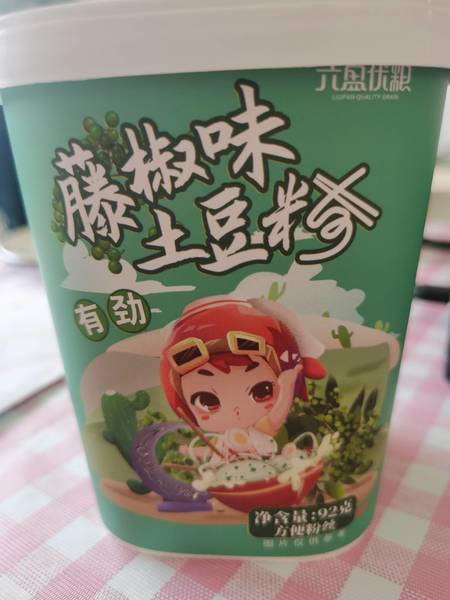 六盘优粮 藤椒味土豆粉