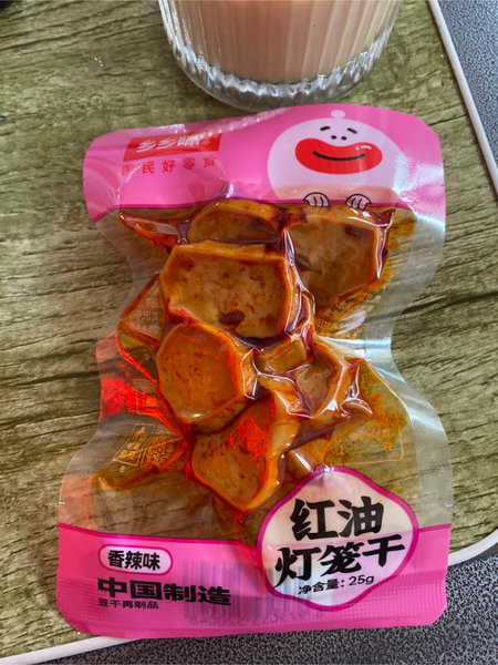 乡乡嘴 25g红油灯笼干