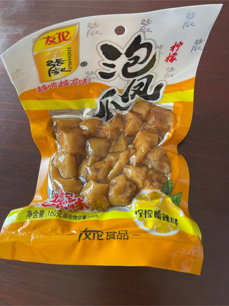 友伦 泡凤爪(柠檬酸辣味)160g