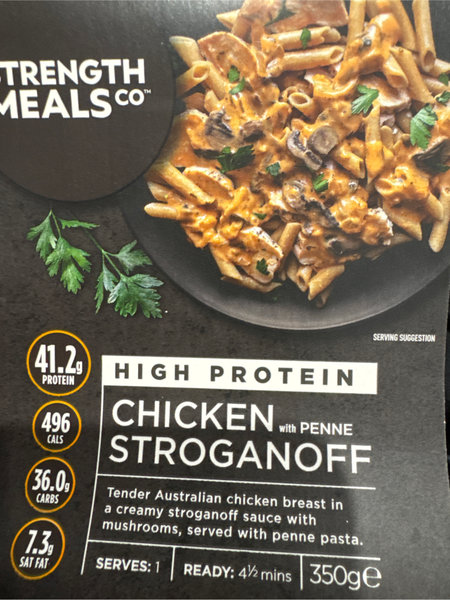 Strength meals Chickenwithpennestroganoff