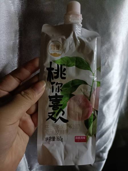 兰格格 常温白桃酸奶