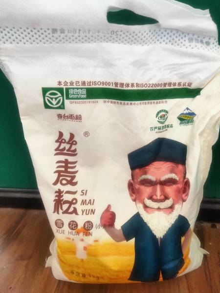 华麦新粮 丝麦耘老头 雪花粉