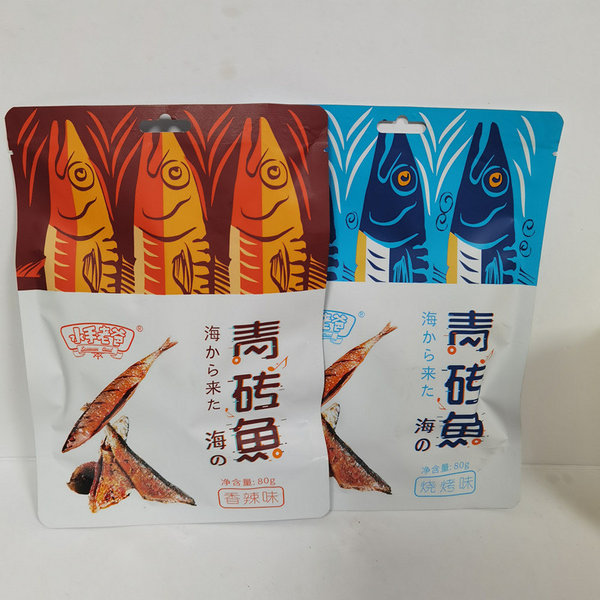 水手老爸 牌烧烤味<em>青砖</em>鱼80g