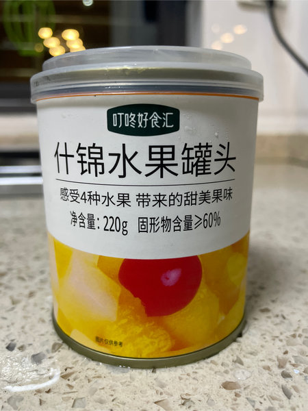 叮咚好食汇 什锦水果罐头