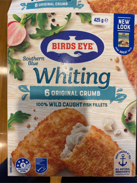 Birds Eye Whitingfishfillets