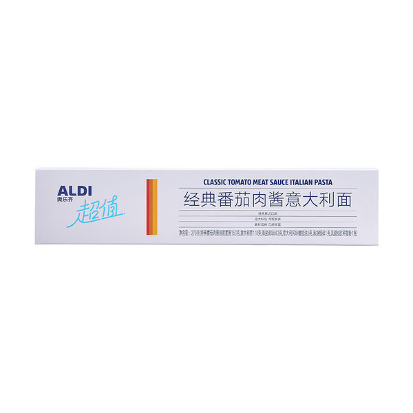 ALDI奥乐齐 经典番茄肉酱意大利面