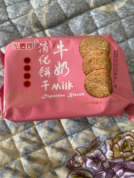 优麦郎 牛奶消化饼干