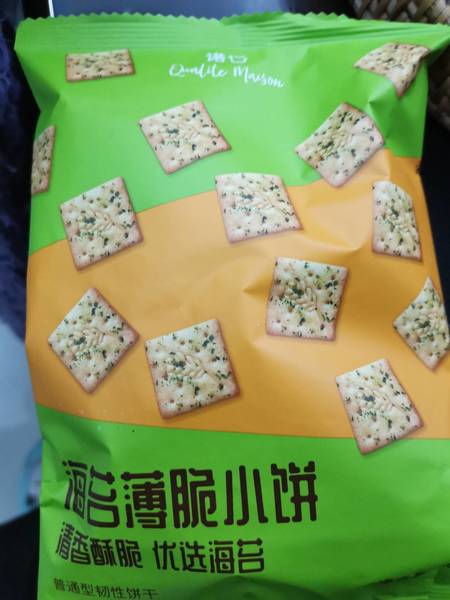 诺心食品上海 海苔薄脆小饼