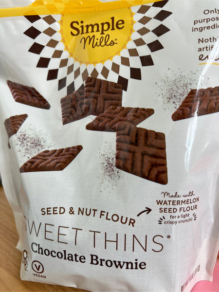 Simple mills SweetThins【巧克力】