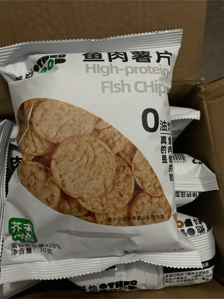 其他燃料 鱼肉薯片 芥末海苔味