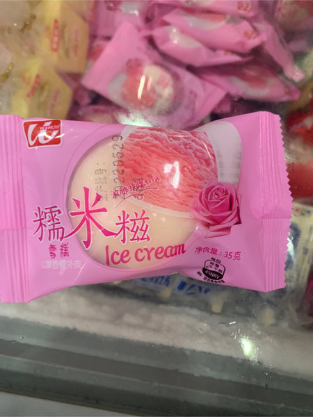 万林 糯料糍玫瑰口味雪糕