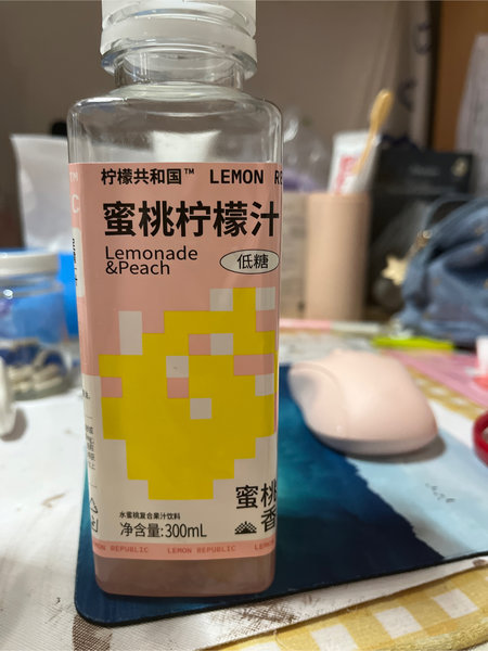 柠檬共和国 蜜桃柠檬汁300mL