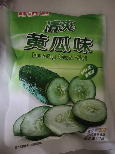 嘉海 清爽黄瓜味(膨化食品)80g