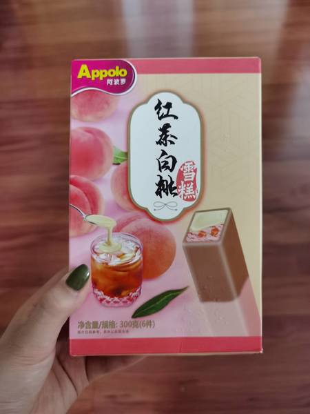 Appolo阿波罗 红茶白桃雪糕