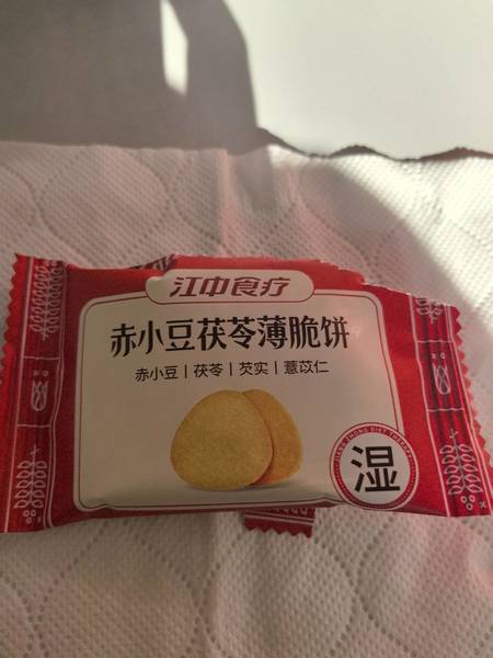 江中食品 赤小豆茯苓薄脆饼