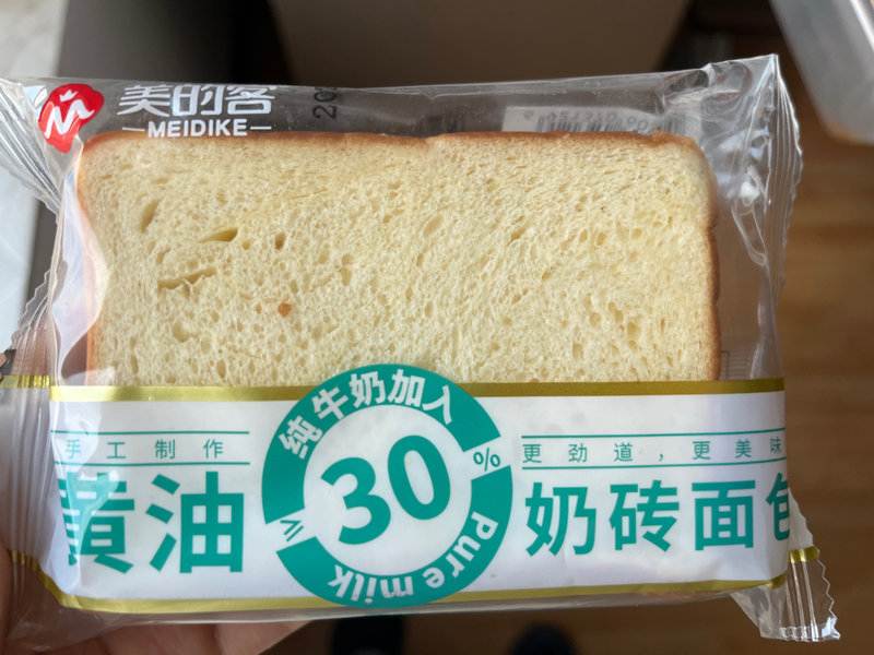 美的客 黄油奶砖面包【原味】