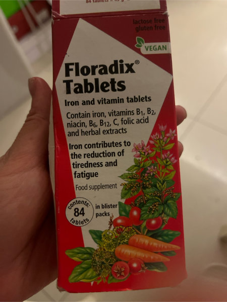 Floradix <em>铁元</em>片剂