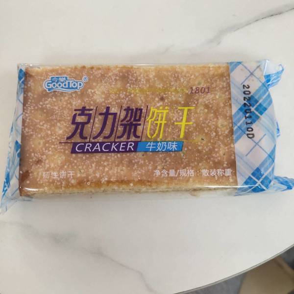 今乐 克力架饼干(牛奶味)