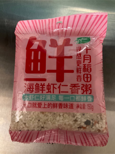 十月稻田 海鲜虾仁香粥150g