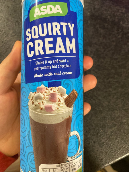 ASDA Squirtycream