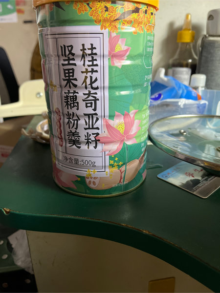 凭味 桂花奇亚籽坚果藕粉羹