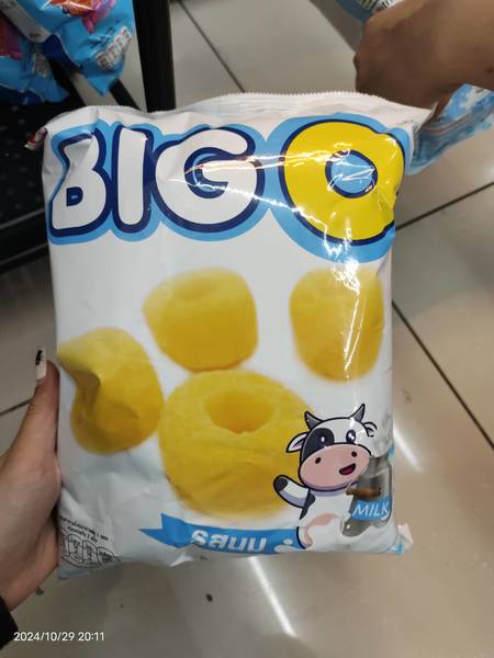 united big o 香浓牛奶味甜甜圈