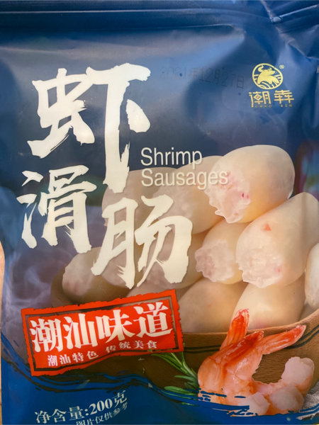 潮犇牌 <em>虾<em>滑肠</em></em>200g