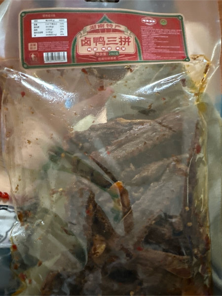 味来食界 卤鸭<em>三拼</em>【<em>香辣</em>味】