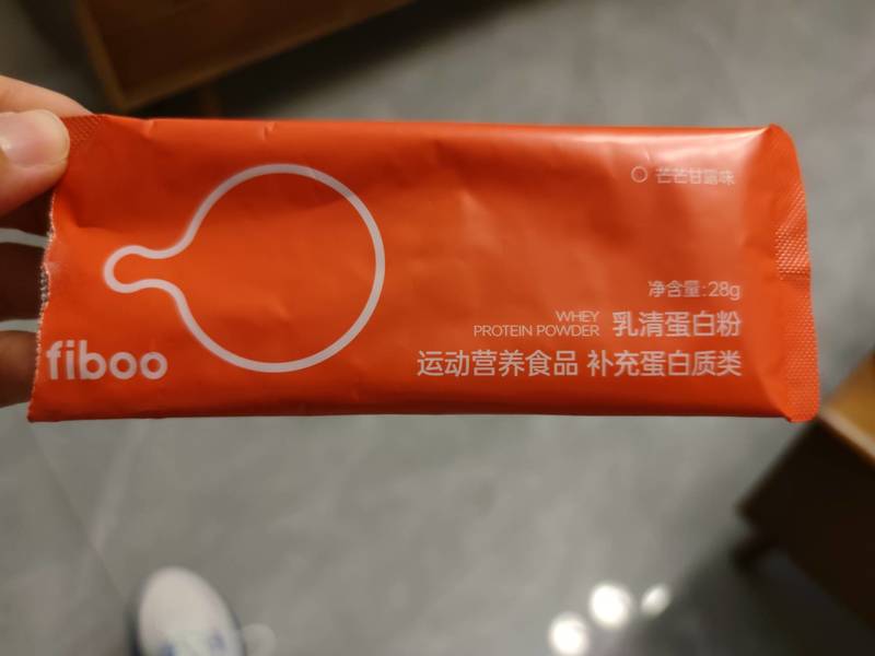 fiboo 乳清蛋白粉芒芒甘露味/28g