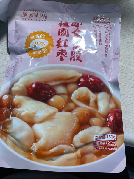 凰家尚品 桂圆红枣即食花胶150g