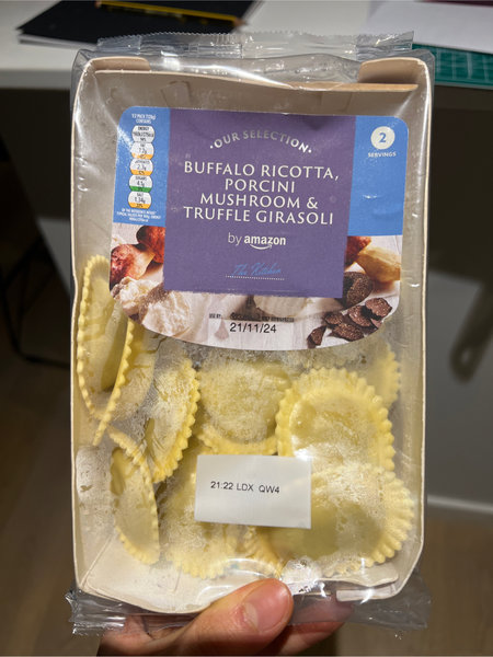 Amazon Fresh -BuffaloRicottaPorciniMushroom&TruffleGirasoli(255g