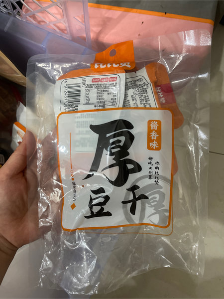 比比赞 厚豆干酱香味160g